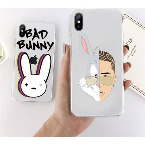 Yo Perreo Sola Bad Bunny Phone Case Transparent for iPhone 11 12 mini pro XS MAX 7 8 6 6S Plus X 5S SE 2020 XR