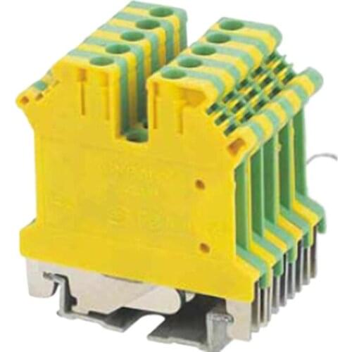 Elewind Industrial ground terminal blocks (TUK-2.5JD,for Under 4.0 mm2 wire)