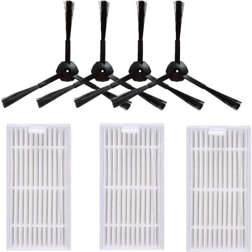 Sponge Hepa Filter Side Brush Robot Vacuum Cleaner Parts for Chuwi Ilife V55 V50 V5 V5S V3 V3S V50 Pro X5 Accessories