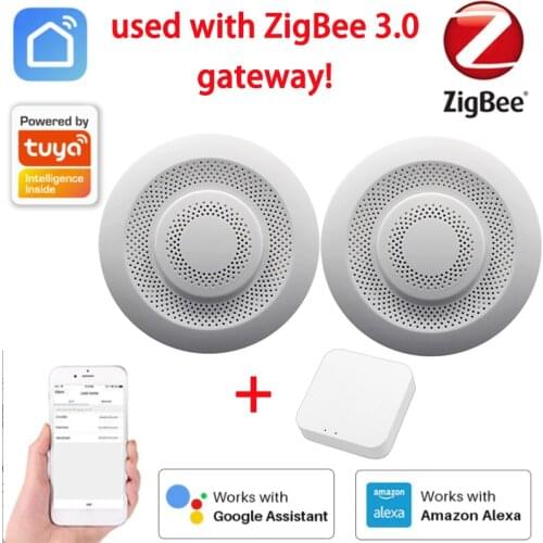 ZIGBEE Smart Carbon Dioxide Detector CO2 Gas Sensor Formaldehyde VOC Temperature Humidity Sensor Tuya APP Control Air Box