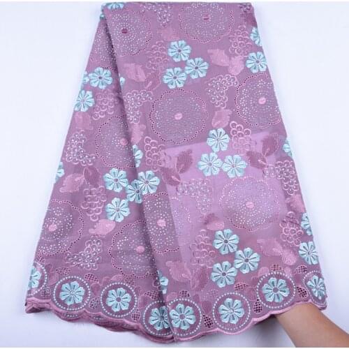 Onion African Cotton Voile Lace Fabric 2019 High Quality Lace African Dry Lace Swiss Voile Lace In Switzerland For Wedding Y1559
