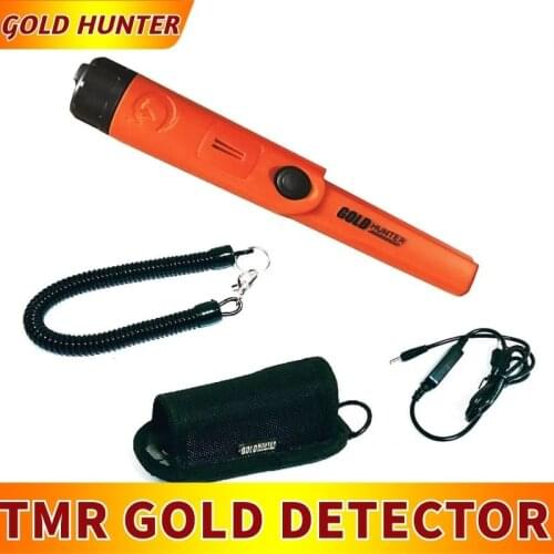 Gold Hunter TMR USB rechargeable metal detector pinpointer waterproof handheld gold metal detectors