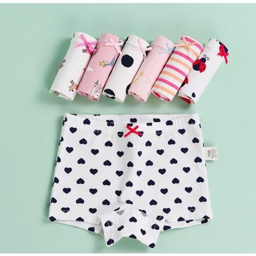 Girls Underwear Shorts Panties Pure Cotton Children Cotton Underwear Soft Shorts Hot Sale 2021