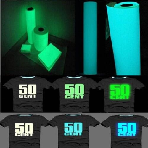 Luminous PET Self-adhesive Film Hot Ironed On The Clothing Engraved Film