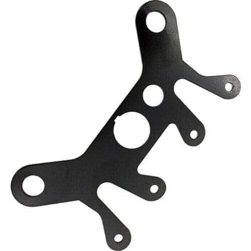 Riding Safety 2 In 1 Speedometer Tachometer Durable Black Motorcycle Meter Bracket Easy Install Iron Dual Support For Jialing 70