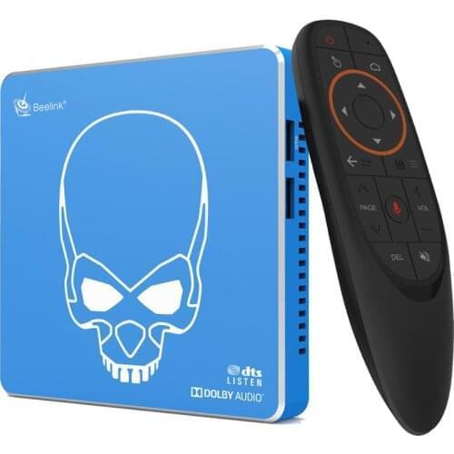 Beelink GT King Pro TV Box Android 9.0 Amlogic S922X-H 4GB LPDDR4 64GB ROM Dolby Audio DTS Listen Hi-Fi 5.8G WiFi 4K 75hz