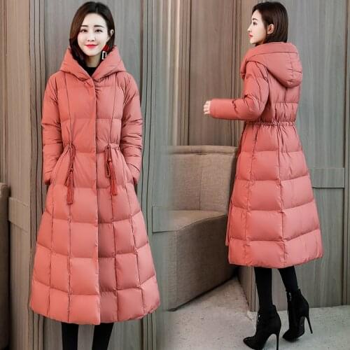 KMETRAM Winter Jacket Women Hooded Parka Women Clothes 2020 Korean Long Coat Female Jacket Vintage Parkas Chaqueta Mujer MY3626