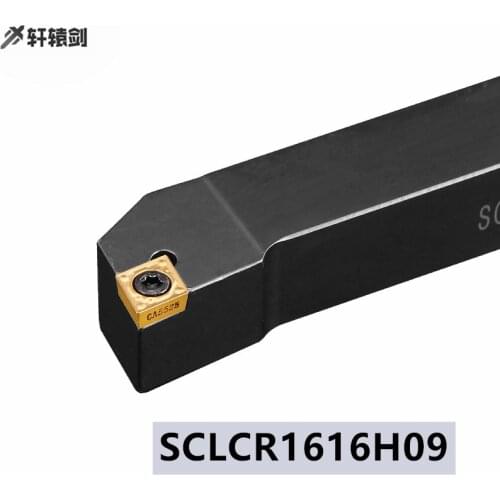 1PC SCLCR 1616H09 SCLCL1616H09 CNC Lathe Tool Holder, SCLCR External Turning CCMT Insert