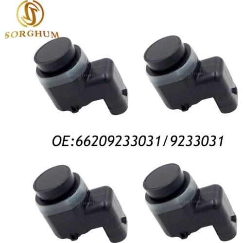 4PCS Rear PDC Parking Assist Sensor For BMW 66209233031 9233031