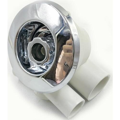 Massage tub nozzle,V-Base shaped nozzle,massage jet for 88mm,Chrome-plated surface,Suitable fo rMultifunctional massage bathtub