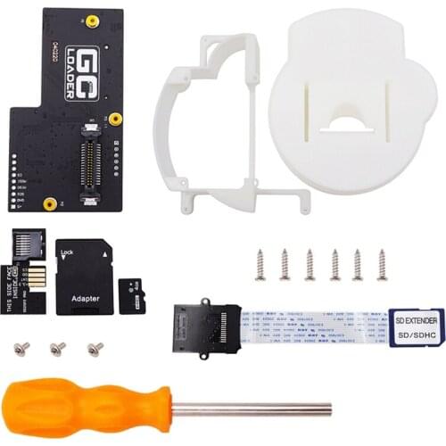 AU42 -GC Loader Lite And SD2SP2 Adapter TF Card Reader For NGC Gamecube Console Kit