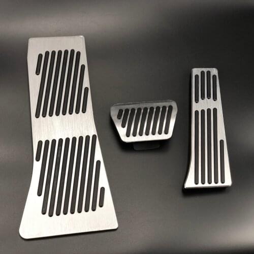 Car Accelerator Brake pedal Decoration Cover Trim case For BMW X5 X6 E53 E70 E71 E72 F15 F16 Car interior Styling LHD