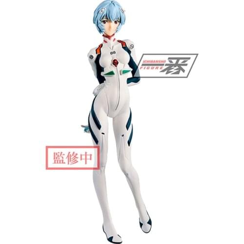21cm BANDAI EVA NEON GENESIS EVANGELION Ayanami Rei Anime characters Action PVC Collection Model Toy Anime Figure Toys For Kids