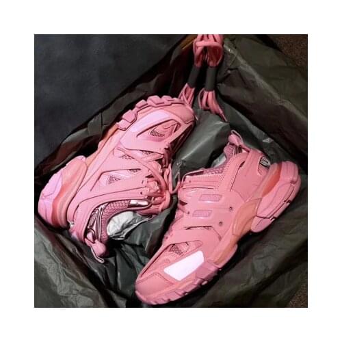 2020 Reflective Sneakers Women Trendy Chunky Dad Shoe Laces Platform Shoes New Color Matching Camouflage Sneakers Chaussures