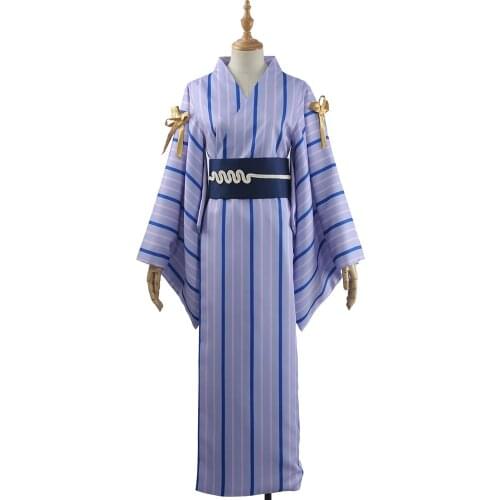 Anime Fate/Grand Order FGO Merlin Summer Festival Bathrobe Kimono Uniform Cosplay Costume Halloween Costume For Women Men