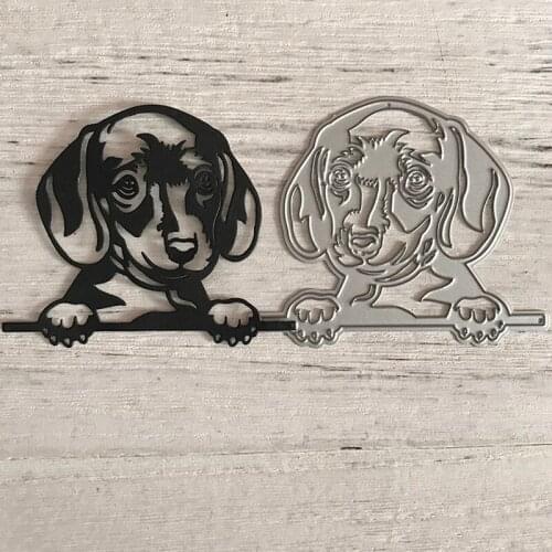MEET HUANG Metal Cutting Dies Dog diy Scrapbooking Photo Album Decorative Embossing PaperCard Crafts Die