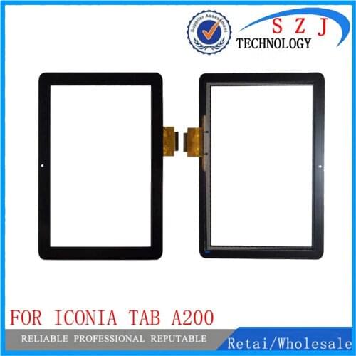 New 10.1" For Acer Iconia Tab A200 Tablet PC Front Outter Touch Screen Panel Digitizer Sensor Glass Repair Replacement Part