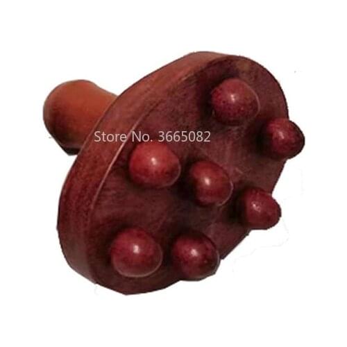 Meridian yoga stick body massager stomach back waist neck leg massage stick wooden roller massage hammer