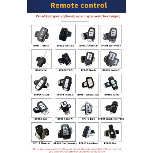 Push start keyless entry Remote Start for rover I use, 4G or 2G smart phone APP control vehicle module is optional