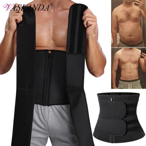Detachable Waist Trimmer Belt Weight Loss Waist Trainer Corsets Sweat Sauna Fat Burner Workout Slimming Body Shaper Fitness Faja