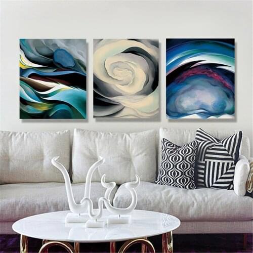Modern Abstract Geometry Style Car Tree Picture Poster Canvas Print Painting Wall Art Living Room Home Decoration