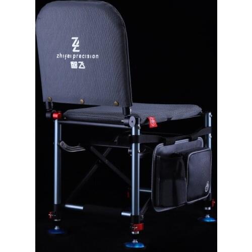 Special soft assembly fishing chair stool slow rebound cushion breathable fishing chair cushion side hanging bag chair