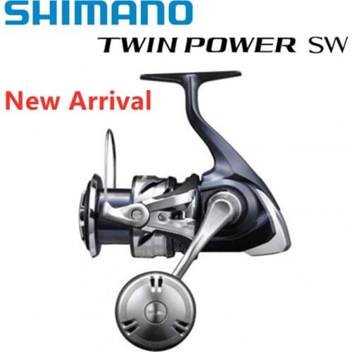 New 2021 Shimano Twin Power Twinpower SW 4000 5000 6000 8000 10000 14000 Jigger Saltwater Spinning Fishing Reel