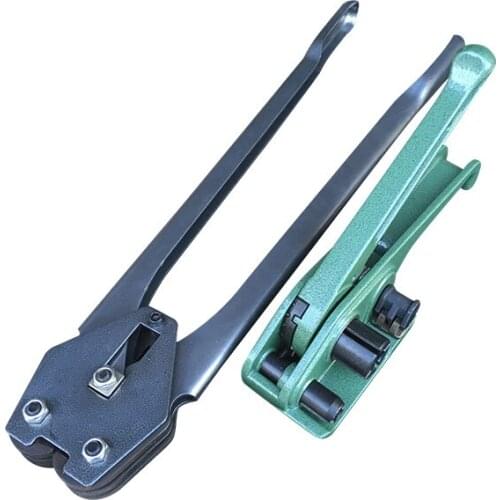 PET steel plastic strapping machine strapping machine hand-made paper-plastic dual-purpose baler