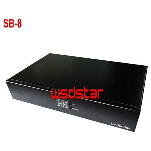 SB-8 Full color sending card box 1pc TS802D sending card inside LED Screen Control System TS802 TS801 TS801D