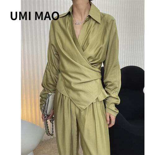 Женские модные рубашки UMI MAO China At AliExpress