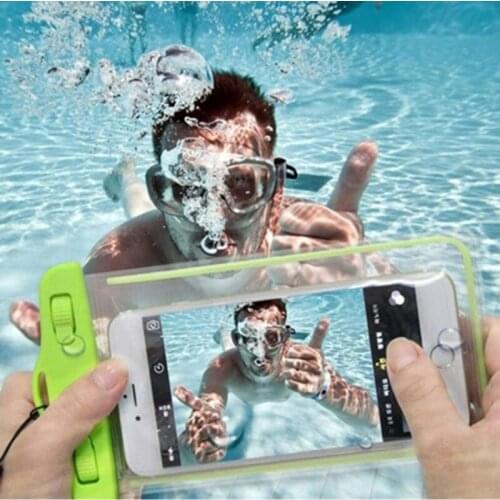 Waterproof Phone Pouch Drift Diving Swimming Bag Underwater Dry Bag Case Cover For Phone Water Sports Beach Pool Skiing