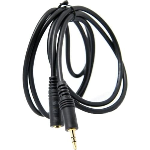 1.5M/3M/5M/10M 3.5mm Jack Audio Stereo Earphone M/F Extension Cable Cord Male to Female Line VDX99