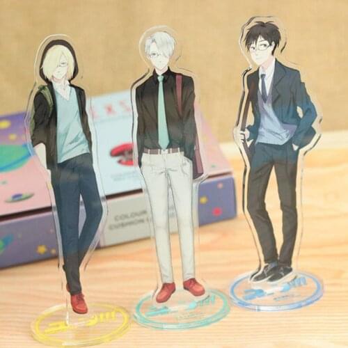 1 Pcs Cool Anime YURI ON ICE Acrylic Stand Model Toys Acrylic Action Figure Accessory Pendant Collection Toys Gifts