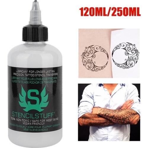 120/250ml Professional Tattoo Transfer Stencil Stuff Cream Speed Stick Transfer Gel Solution Tattoo Stencil Supplies