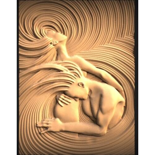 3D model relief STL model Panno for CNC Router carving engraving (678)