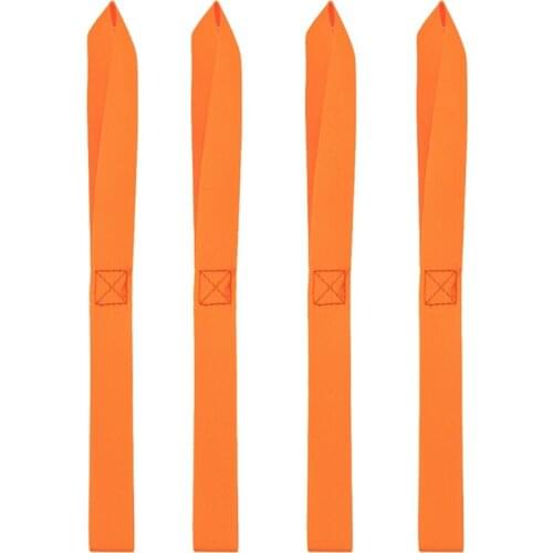 4PCS 32CM Car Motorcycle Towing Ropes Tie Down Straps for Motocross Motorbike ATV Dirt Bike Yellow