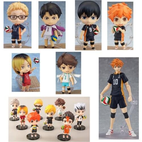 Anime Haikyuu!! PVC Action Figure 461 Hinata Syouyou,489 Tobio Kageyama,605 Kozume Kenma 563 Oikawa Tooru Collectible Model Toy