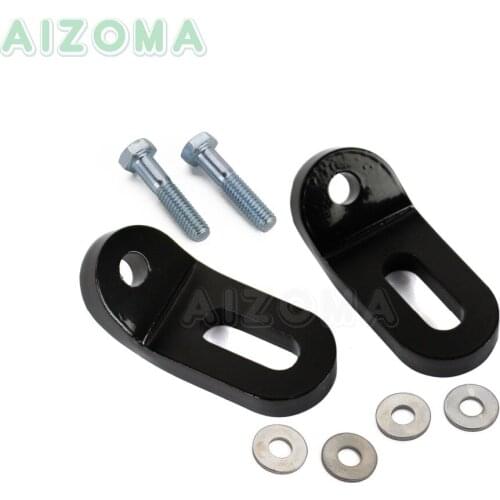 Motorcycle Touchless Tie-Downs Tie Down Bracket Steel For Harley Road King Electra/Street/Road Glide All Tank Tab Linkage Mount