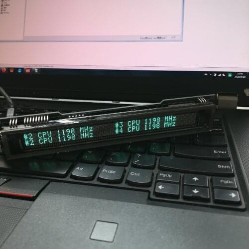 AIDA64 VFD display computer information display computer secondary screen USB2VFD