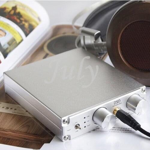 Two-knob DSD1796 Class A fever decoding amp, support USB, DAC decoding, DSD hard decoding, OTG coaxial fiber
