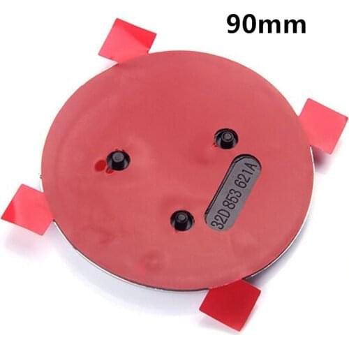 2pcs Black Silver Green 90mm 80mm Car Front Hood Bonnet Emblem Rear Trunk Badge Logo Boot Tailgate Sticker Styling Accessories