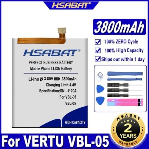HSABAT VBL-05 3800mAh Battery for VERTU VBL-05 Batteries