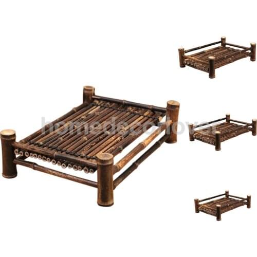 Chinese Bamboo Gongfu Tea Table Serving Tray Bamboo Tray For Tea Sets 4 Sizes Choices
