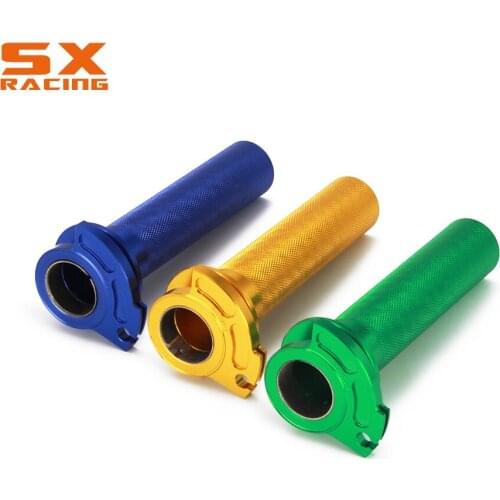 Motorcycle Aluminum CNC Colorful Wister Throttle Tube For YAMAHA YZ125 YZ250 96-14 KAWASAKI KX125 92-05 KX250 SUZUKI RM250 RM125