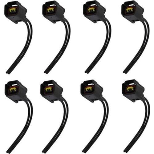 NEW-8PCS Ignition Coil Connector Plug Harness for Ford 4.6L 5.4L 6.8L Mustang Cobra SVT F150 F250 E150 Lincoln Mazda Suzuki