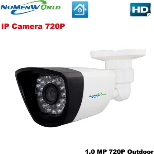 New Waterproof 1280*720P HD ONVIF Cloud Webcam bullet Security IP Cam IR Night Vision Camera Outdoor Indoor IP camera system