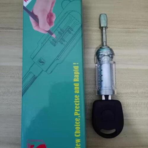 New Arrival Practice Lock for VW With Super Auto HU66 Decoder and Pick Locksmith Tool