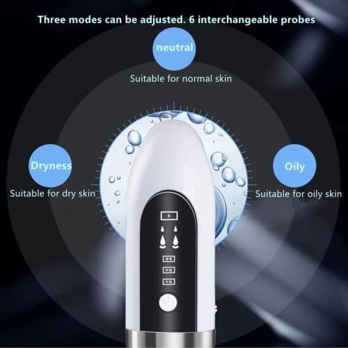 Facial Cleansing Electric Small Bubbles to Remove Blackheads and Acne Removal Beauty Skin Care Tools USB Charging Water Cycle