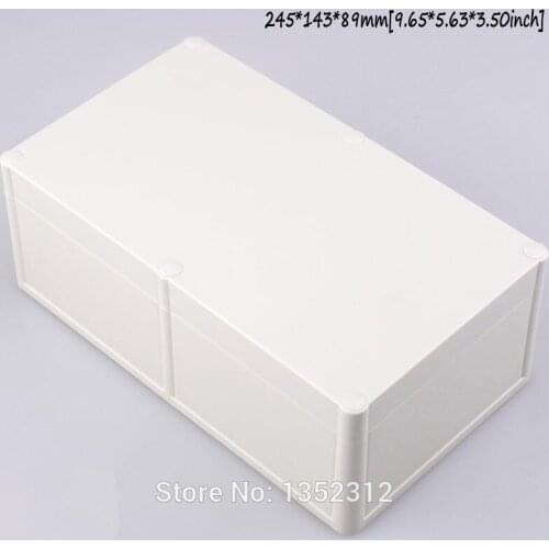 One pcs 245*143*89mm IP68 plastic waterproof enclosure for electronic abs DIY project box outside instrument box junction box