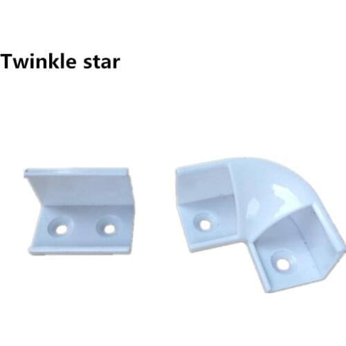 Led aluminum profile corner connector for led strip 5050 3014 3528 5630 channel cabinet light accessories